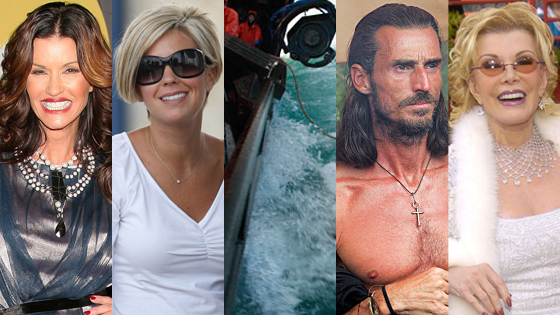 Janice Dickinson, Kate Gosselin, Bering Sea, Coach Wade, Joan Rivers Janice Dickinson, Kate Gosselin, Bering Sea, Coach Wade, Joan Rivers